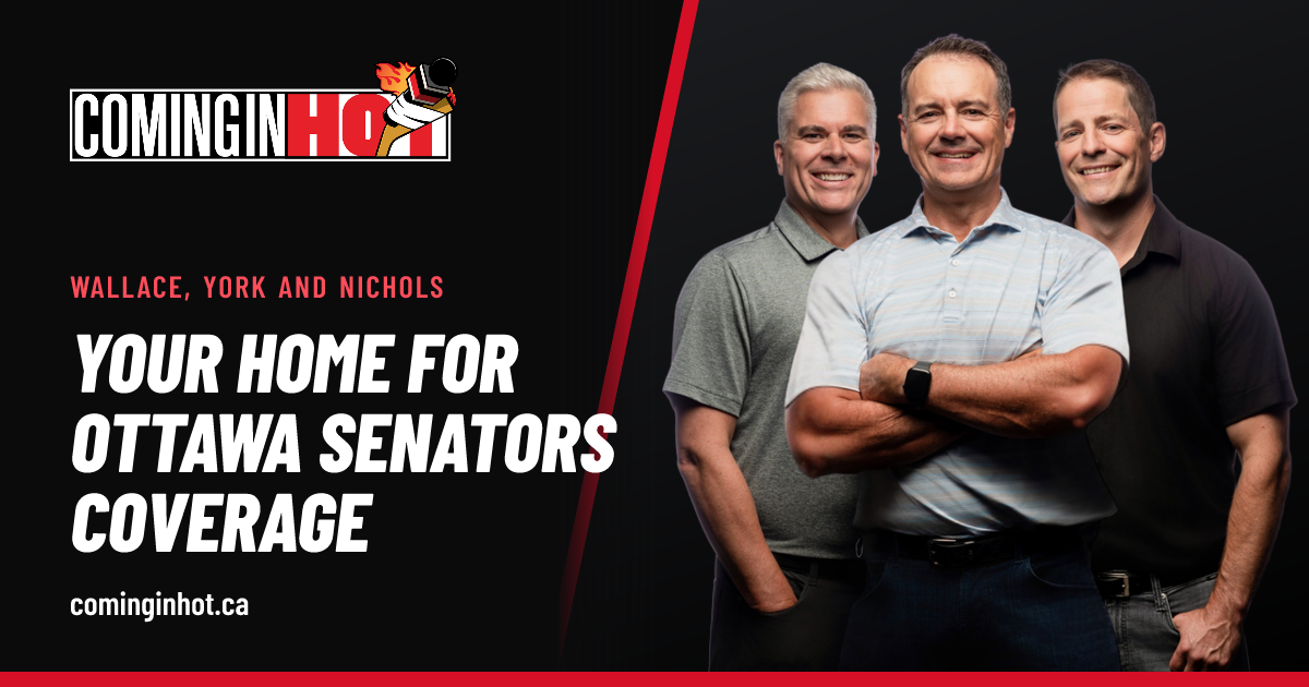 Coming In Hot | Your home for Ottawa Senators coverage